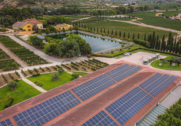 到 2023 年，Familia Torres 将在其 Pacs del Penedès 酒厂自供 50% 的能源